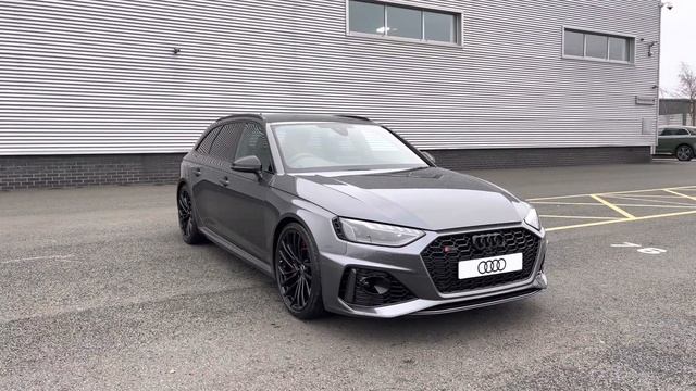 Brand New Audi RS4 Avant 2.9 TFSI V6 Carbon Black Tiptronic quattro | Stoke Audi смотреть онлайн