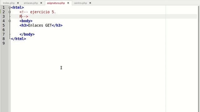 5. Introducción a PHP. Recoger variables con GET смотреть онлайн