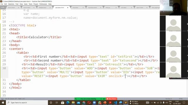 PHP WORKSHOP(HTML FORM HANDLING IN JAVASCRIPT) FOR BSCIT 2ND YEAR,02-09-21 смотреть онлайн
