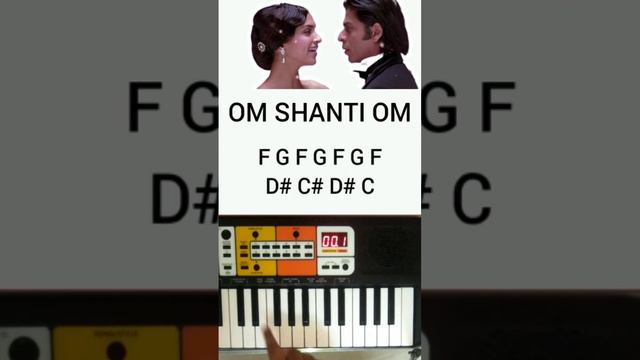 OM SHANTI OM PIANO TUTORIAL |SJ MUSIC | SRK | смотреть онлайн