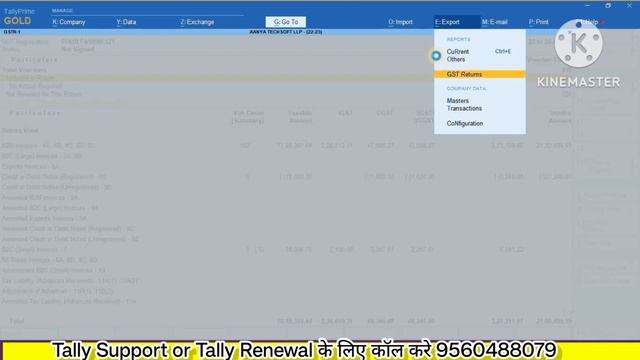 Tally Prime 3.0: GSTR 1 Export Not Working Again? Find Out Now! tallyprime 3.0 смотреть онлайн