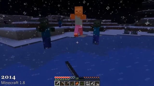 Эволюция Minecraft 2009 - 2020 смотреть онлайн
