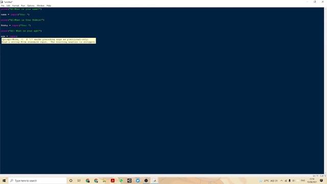 Making a Cool AI Bot for python! смотреть онлайн