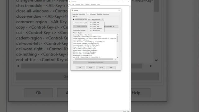 Как настроить Python IDLE, чтобы добавить номера строк, поменять тему, шрифт, уменьшить отступ? смотреть онлайн