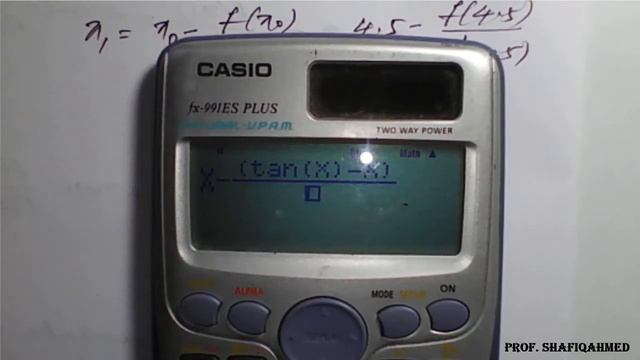 #16 || Problem# 7 || Newton Raphson method || Root that lies near ?=?.? of the equation ????=?|| смотреть онлайн