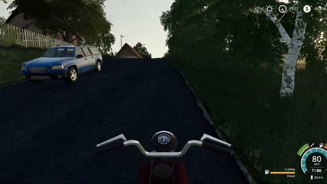 WSK 125 - Farming Simulator 2019 [FS 19 LS 19 Polish Motorbike Vehicle Mod] смотреть онлайн