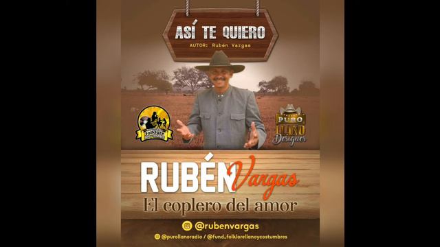 Así te quiero - Ruben Vargas El Coplero del Amor смотреть онлайн