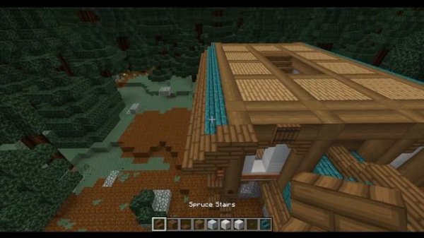 Minecraft FANTASY House - TUTORIAL - Minecraft Fantasy Villager Trading Hall Base - Nether Update
