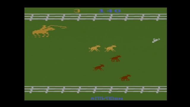 Stampede Atari 2600 Gameplay (Activision Anthology - PS2) смотреть онлайн