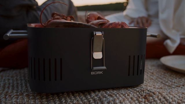 Угольный гриль BORK G503: портативное решение для барбекю смотреть онлайн