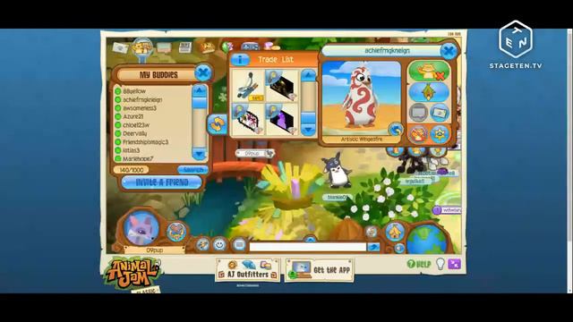 Animal Jam Live Stream! No Mic :( смотреть онлайн