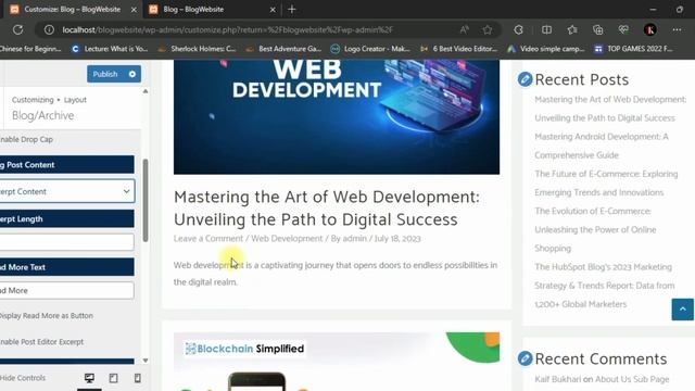 How to Customize Excerpt option to WordPress Page and Post? | WordPress Post Excerpt смотреть онлайн