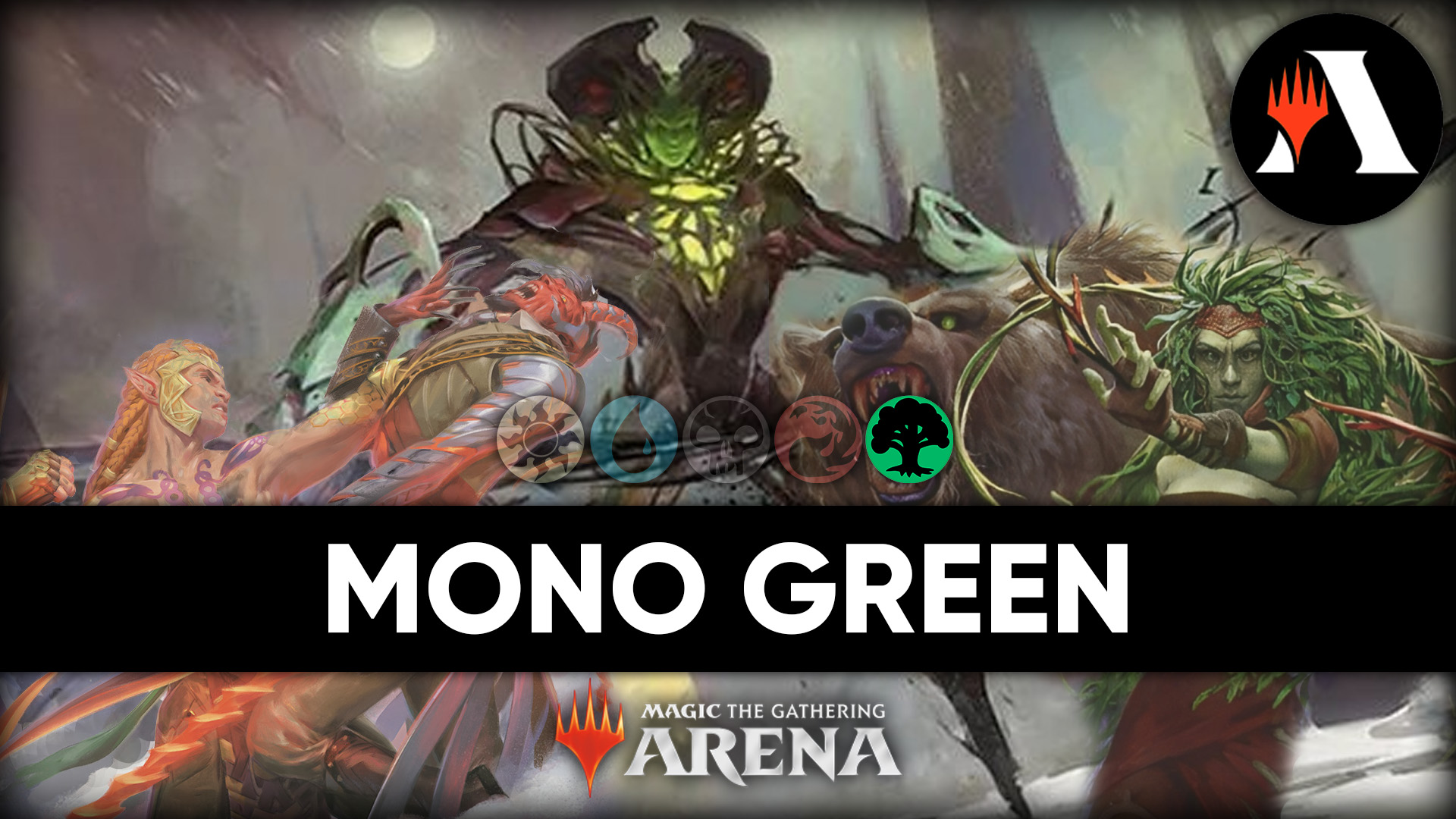 ? MONO GREEN AGGRO | Стандарт MTG Arena | March Of The Machine ?