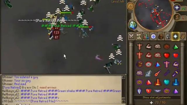 Runescape - Pure Hatred vs Rune Raiders pkri part 2. смотреть онлайн