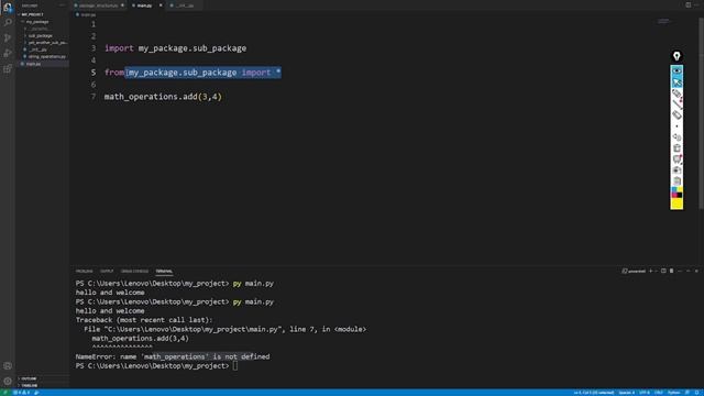 Package in Python - 02 | Python tutorial in Hindi | Advanced Python tutorial смотреть онлайн