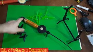 Мой дешевые и очень хорошие подставки и стойки для зимних удочек.  Нужная вещь для зимней рыбалки.