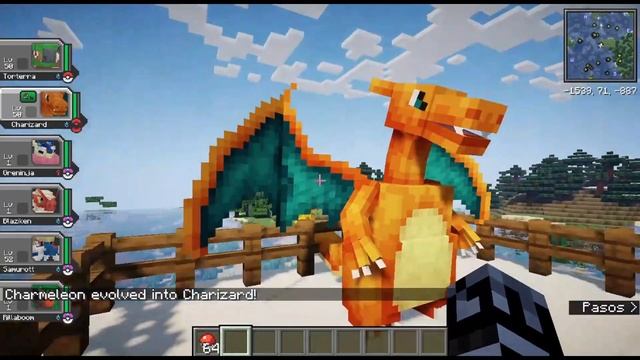 Minecraft 1.19.2 | Mod de POKEMON | Cobblemon mod смотреть онлайн