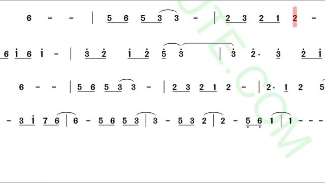《That Winter》number notation video for D key dizi flute(original song) @Dan Tang смотреть онлайн