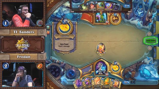 Hearthstone All-Star Invitational Showmatch: TJ Sanders vs Frodan | Day 2 смотреть онлайн