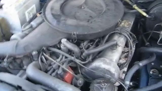 Mercedes Benz W108 280 SE 3.5 und W107 350 SLC V8 im Stand смотреть онлайн