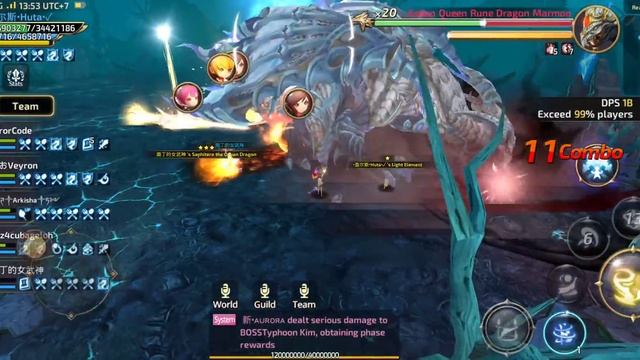 Dragon Nest M - RUDN Hell s6 Oracle Elder ( 6 people) смотреть онлайн
