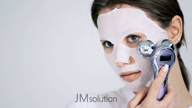 JMsolution Тканевая маска для лица с жемчугом Glow Luminous Aurora Mask