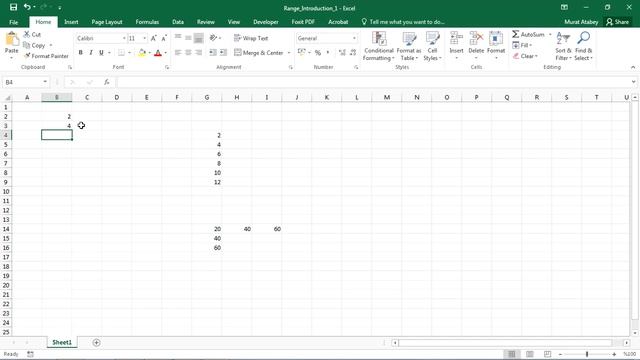 RANGE - Excel Introduction смотреть онлайн