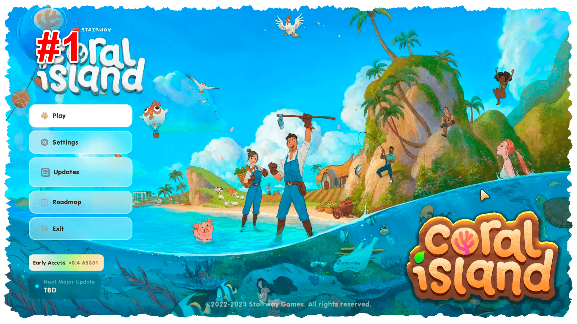 Поглядим Coral Island #1 Прибытие