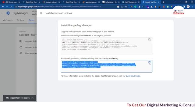 How to Install GTM on Website | Google Ads Tag Manager in WordPress | Google Ads Course in English смотреть онлайн