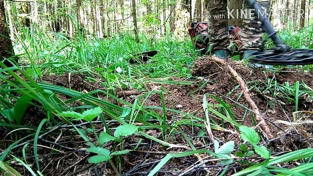 Сбор чешуи после дождика в лесу Nokta Anfibio Multi смотреть онлайн