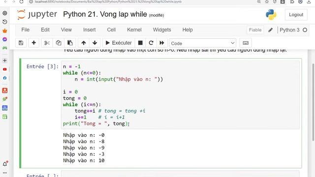 Lập trình Python - 21. Vòng lặp while trong lặp trình Python смотреть онлайн