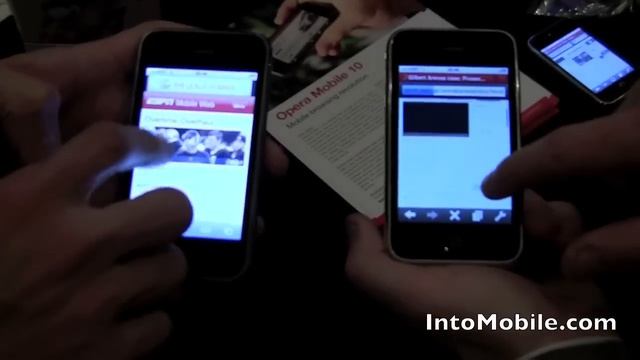 Opera Mini for iPhone speed test vs Safari смотреть онлайн