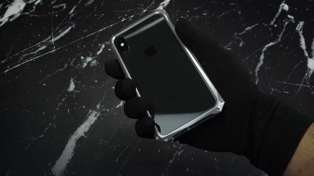 ERMY Metal Case for iPhone X, Xs in Grey смотреть онлайн