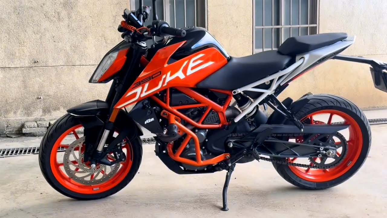 Новый байк 2022 KTM 390 Duke смотреть онлайн