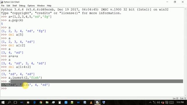 Python 04: list and tuples смотреть онлайн