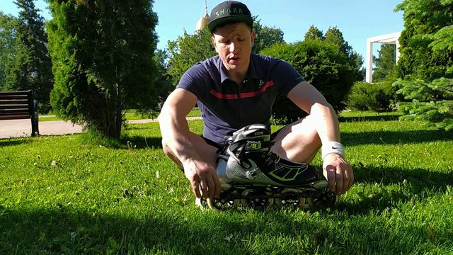 Обзор Rollerblade Tempest 110 (начало, камера глюканула)