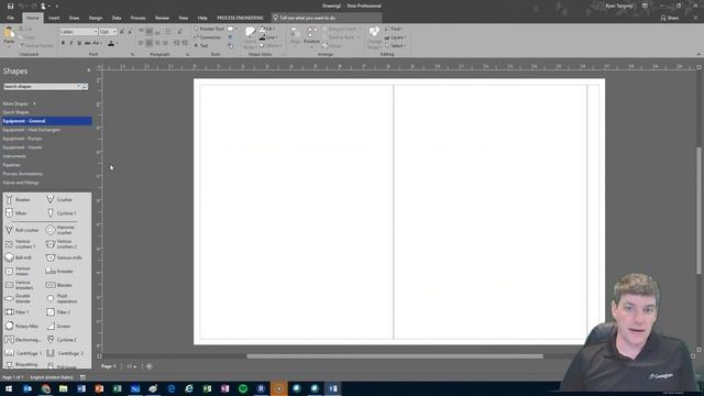 Using Visio to Draw Process Drawings and P&IDs - Initial Setup and Drawing Example смотреть онлайн