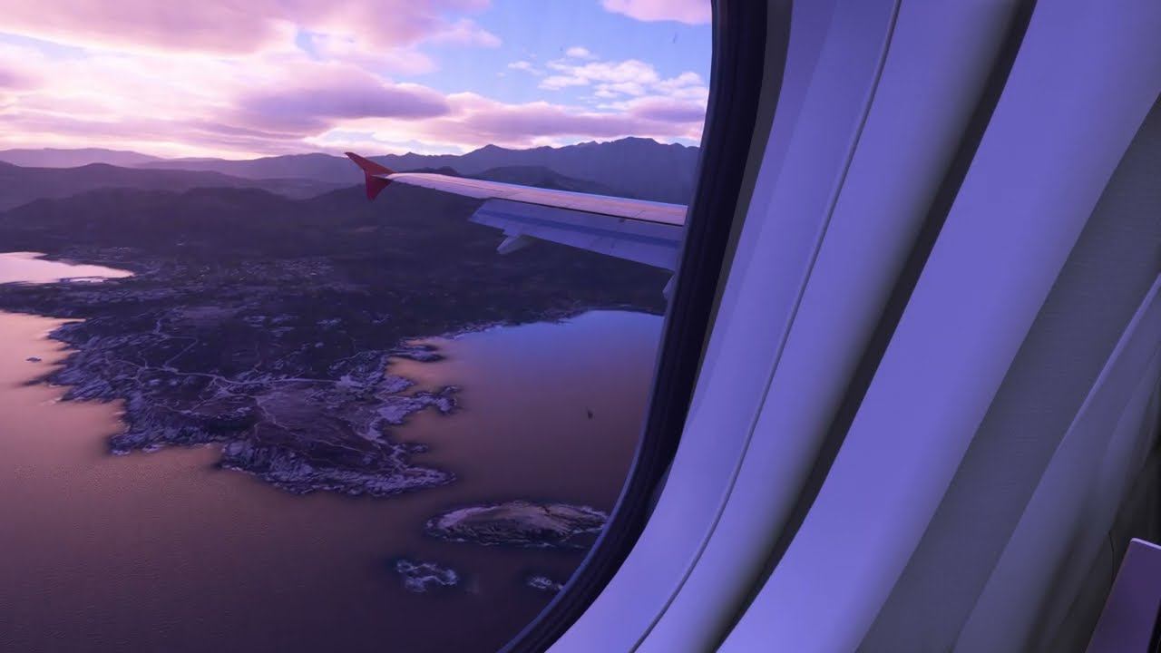 Microsoft Flight Simulator 2020. MAP ENHANCEMENT.LANDING IN CALVI