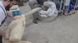 Набиваем подушку для дивана на НП 2. Создай своё производство бескаркасной мебели. Идея бизнеса!