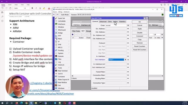 MikroTik Container with Unifi controller | ReanNetwork смотреть онлайн