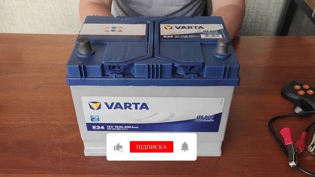 Огляд акумулятора Varta Blue Dynamic E24 70Ah 630A JL+ смотреть онлайн