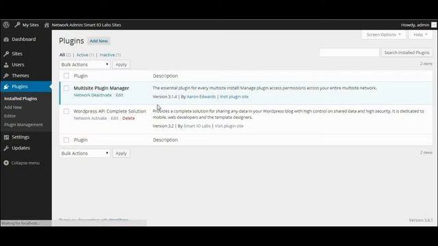 How to install Wordpress plugin in all network sites [Wordpress Multisite] смотреть онлайн