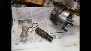 Мини погрузчик на гидроходу Как подружить ШРУС с крестовиной на карданном валу Часть 3