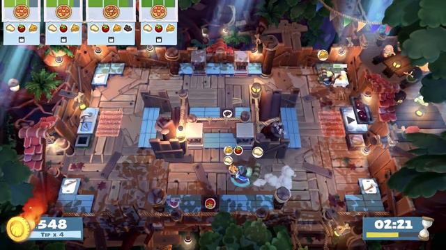 Overcooked 2 - Campfire Cook Off 1-3 (Single Player) 1188 (no pre cut) смотреть онлайн