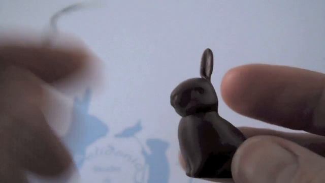 Easter Bunny in 1/12 Scale - Polymer Clay Tutorial смотреть онлайн