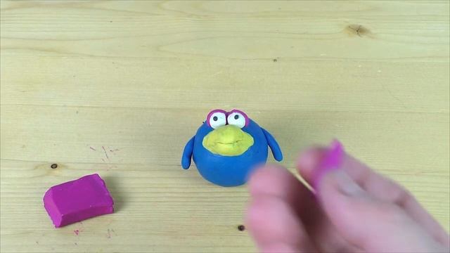 Лепка из пластилина Лепим смешарика Кар Карыча из пластилина пошагово смотреть онлайн