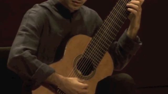 J.S. Bach: Gavotte BWV1012 - Nicolò Spera, 10-string guitar смотреть онлайн