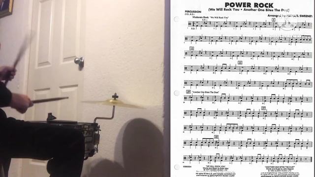 POWER ROCK(Arranged by Michael Sweeney) (SNARE DRUM) смотреть онлайн