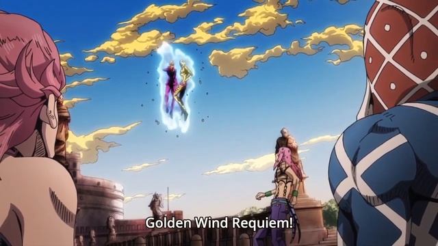 JJBA gold experience requiem beat down смотреть онлайн