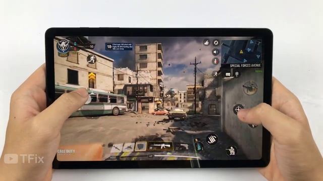 Samsung Tab S6 Lite Test Game Call Of Duty RAM 4GB | Exynos 9611, Battery Test смотреть онлайн